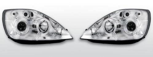 Koplampen Angel Eyes | Ford Fiesta MK6 2002-2005 | chroom, Auto-onderdelen, Verlichting, Nieuw, Ford, Verzenden