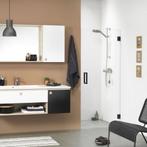 Nisdeur by Sealskin I AM 90x200 cm Mat Zwart Helder, Ophalen of Verzenden, Nieuw, Chroom, Douche