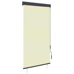 Rolgordijn Buiten Creme 80x250 - Retourdeal! 35% Korting, Tuin en Terras, Zonneschermen, Nieuw, Ophalen of Verzenden, Minder dan 250 cm