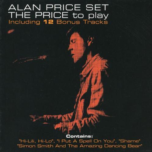 cd - The Alan Price Set - The Price To Play, Cd's en Dvd's, Cd's | Overige Cd's, Zo goed als nieuw, Verzenden