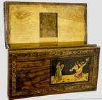 Tafelmiddenstuk - Walnoot - Scatola Sorrentina, Antiek en Kunst