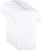 Slater 4-pack T-shirt Extra Lang Wit maat XXL Heren, Kleding | Heren, T-shirts, Verzenden, Wit, Slater, Nieuw