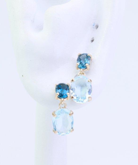 Zonder Minimumprijs - Oorbellen - 14 karaat Geel goud Topaas, Sieraden, Tassen en Uiterlijk, Oorbellen