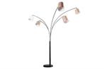 Design booglamp LEVELS 205cm wit beige bruin 5 linnen tinten, Ophalen of Verzenden, Nieuw
