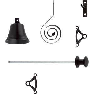 Intersteel Trekbel garnituur zwart, Doe-het-zelf en Verbouw, Hang- en Sluitwerk, Verzenden