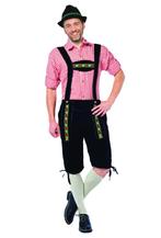 Lederhose lang zwart Karl, Kleding | Heren, Carnavalskleding en Feestkleding, Ophalen of Verzenden, Nieuw