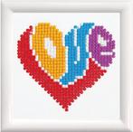 DIAMOND DOTZ Love - Diamond Painting - 649 Dotz - 10x10 cm, Ophalen of Verzenden, Nieuw