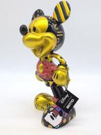 Disney Britto - Mickey Mouse - Statue de Mickey Noire et Or, Verzamelen, Nieuw