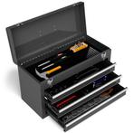 2dekans | Coast Metalen gereedschapskist met 3 laden en, Ophalen of Verzenden, Zo goed als nieuw