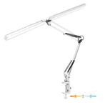 Bureaulamp met klem | TENUIX | Dubbele lamp | 28W, Huis en Inrichting, Lampen | Tafellampen, Ophalen of Verzenden, Nieuw