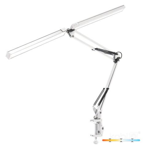 Bureaulamp met klem | TENUIX | Dubbele lamp | 28W, Huis en Inrichting, Lampen | Tafellampen, Nieuw, Ophalen of Verzenden