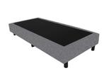 Budget Boxspring 80x200 Linnenlook Grijs, Huis en Inrichting, Verzenden, Nieuw, Grijs, Modern