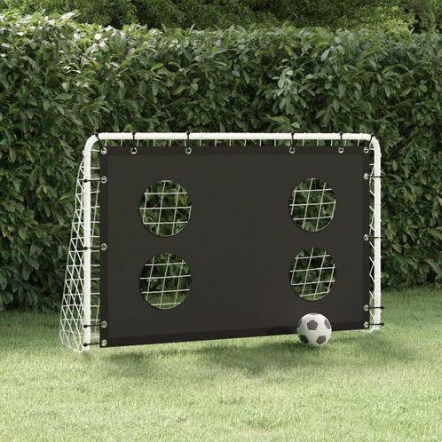 vidaXL Voetbaldoeltrainingsdoel 184x61x122 cm staal, Sport en Fitness, Voetbal, Nieuw, Verzenden