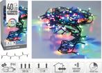 2dekans | Kerstverlichting 40 LED – 3m Multicolor – Timer,, Ophalen of Verzenden, Zo goed als nieuw