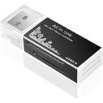 All-in-one USB Kaartlezer - USB 2.0 - TF/SD/Micro, Nieuw, Verzenden
