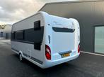 Hobby 470 Kmf De luxe  2018 stapelbed voortent !nieuwstaat, Caravans en Kamperen, Caravans, Dwars-stapelbed, Treinzit, Tot en met 6