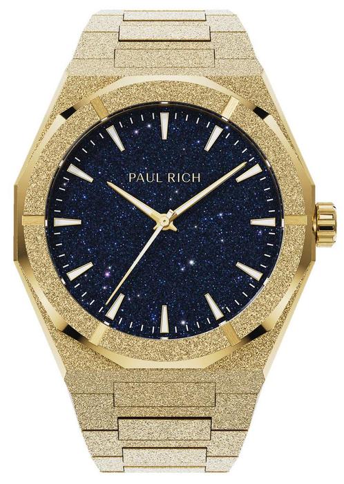 Paul Rich Frosted Star Dust II Gold FRSD202 horloge, Sieraden, Tassen en Uiterlijk, Horloges | Heren, Staal, Nieuw, Staal, Overige merken