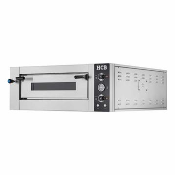HCB Pizzaoven - 4 pizzas - 34 cm doorsnede - 400V - RVS beschikbaar voor biedingen