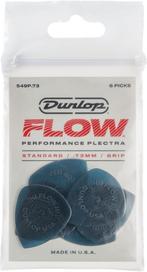 Jim Dunlop 549-073 Flow plectrum 0.73 mm 6-pack, Muziek en Instrumenten, Ophalen of Verzenden, Nieuw, Elektrische gitaar