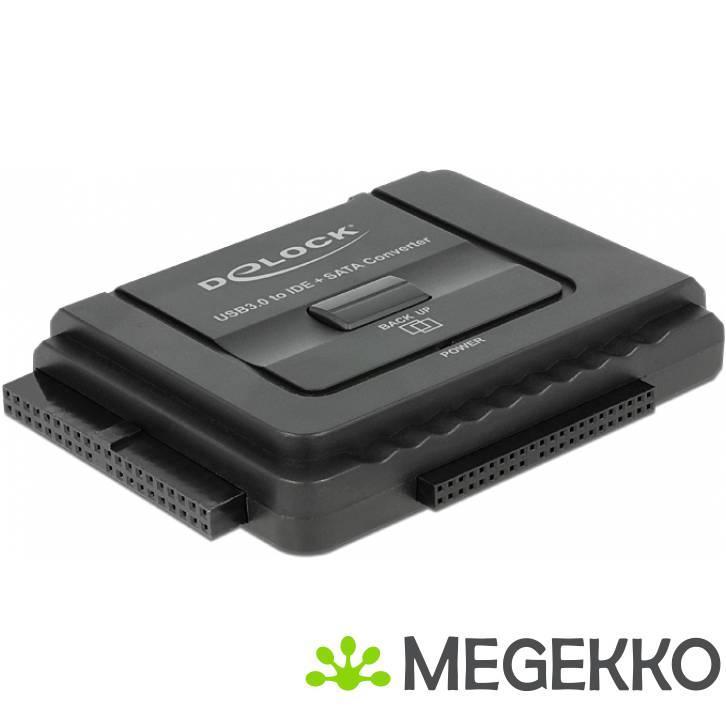 Delock 61486 USB-converter 5 Gbps naar SATA 6 Gb/s / IDE, Computers en Software, Harde schijven, Nieuw, Verzenden