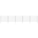 vidaXL Schuttingset 115x79 cm groen, Verzenden, Nieuw, IJzer, Minder dan 1 meter