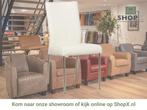 Leren eetkamerstoel Comfort - Hermes Bianco (gebroken wit), Huis en Inrichting, Stoelen, Wit, Nieuw, Leer, Ophalen of Verzenden