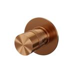 Inbouw Stopkraan Brauer Rond 6.5 cm Messing Koper, Doe-het-zelf en Verbouw, Ophalen of Verzenden, Nieuw, Kraan