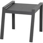 Siena Garden Savona Kruk Aluminium/Ranotex®-weefsel - Zwart, Huis en Inrichting, Krukjes, Ophalen of Verzenden, Nieuw