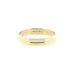 Bicolor gouden (trouw)ring (witgoud, trouwring, herenring), Sieraden, Tassen en Uiterlijk, Ringen, Gebruikt, Overige kleuren, 20 of groter