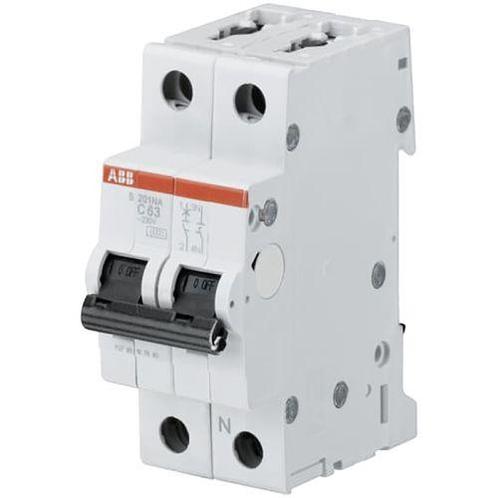 ABB installatieautomaat 1P+N 16A C-karakteristiek 2 modules, Doe-het-zelf en Verbouw, Elektra en Kabels, Nieuw, Ophalen of Verzenden