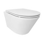 Wandcloset Wiesbaden Vesta Rimless Tornado Flush Met, Doe-het-zelf en Verbouw, Sanitair, Ophalen of Verzenden, Nieuw, Overige typen