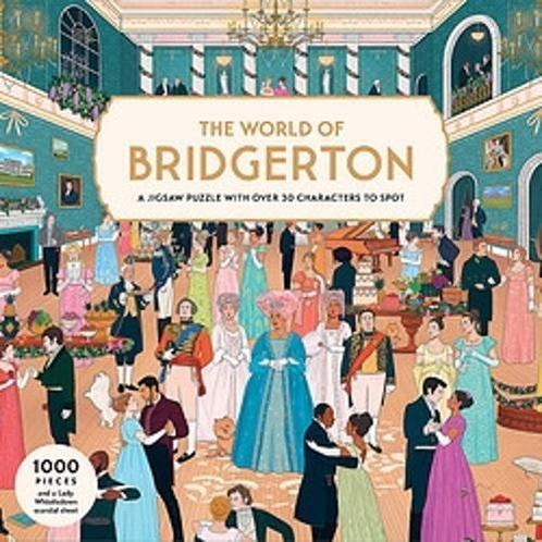 The World of Bridgerton: A 1000-piece jigsaw puzzle with, Boeken, Studieboeken en Cursussen, Verzenden