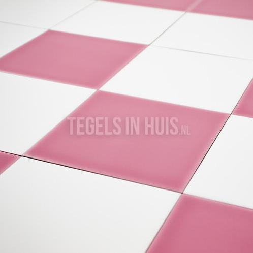 Wandtegels rosa palo mat 15x15 wandtegel tegeloutlet, Doe-het-zelf en Verbouw, Tegels, Wandtegels, Nieuw, 10 m² of meer, Keramiek