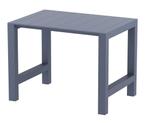 Bartafel Vegas Donkergrijs Uitschuifbaar 100/140 cm Siesta, Verzenden, Nieuw