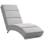 TRUUSK Relaxstoel Ligstoel Loungestoel - Gestoffeerd met Lin, Huis en Inrichting, Fauteuils, Verzenden, Nieuw
