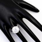 Zonder Minimumprijs - Ring - 14 karaat Witgoud - 4.29ct. tw., Nieuw