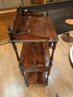 Rek - Mahonie - Eettafel met mahonie inleg