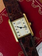 Cartier Tank Vermeil 590005 uit 1989, Verzenden, Gebruikt, Polshorloge