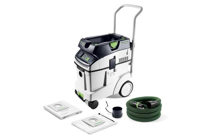Festool Mobiele stofzuiger CTL 48 E CLEANTEX met gladde slan, Doe-het-zelf en Verbouw, Schildersmaterialen, Nieuw, Ophalen of Verzenden