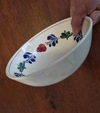Boerenbont vintage Fruitschaal rond 19cm aardewerk, Huis en Inrichting, Keuken | Servies, Verzenden, Nieuw