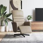 vidaXL Fauteuil verstelbaar met voetensteun kunstleer, Huis en Inrichting, Fauteuils, Verzenden, Nieuw