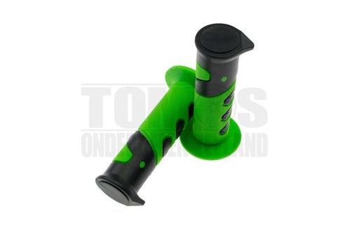 Handvatset MKX Cross 922X zwart / groen 22mm / 24mm, Fietsen en Brommers, Brommeronderdelen | Algemeen, Nieuw, Ophalen of Verzenden