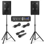 Retourdeal - Vonyx VX210 Complete geluidsinstallatie voor za, Audio, Tv en Foto, Luidsprekers, Zo goed als nieuw, Verzenden