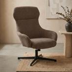 *WOONWINKEL* Relax Fauteuil Kantelbaar Bruin, Verzenden, Nieuw, Stof