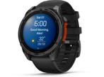 Garmin fnix 8, 47mm, RVS body, Gorilla Glass, Grijs (Zwart), Verzenden, Zo goed als nieuw
