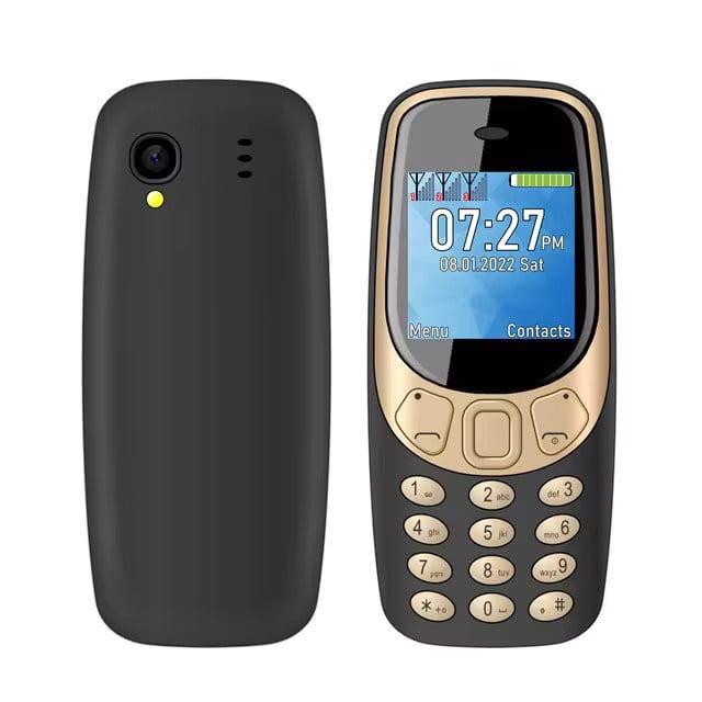 Q3308 Mini Telefoon - 1.33 inch HD Scherm - Dual SIM -, Telecommunicatie, Mobiele telefoons | Overige merken, Nieuw, Verzenden