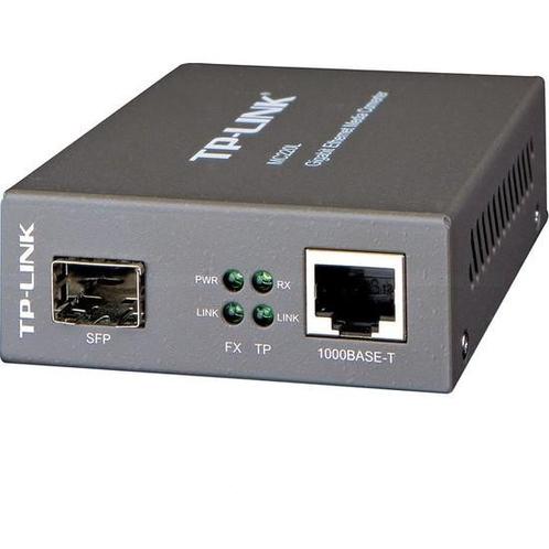TP-Link MC220L - Gigabit Media Converter, Computers en Software, Overige Computers en Software, Zo goed als nieuw, Ophalen of Verzenden