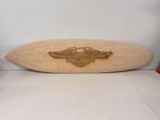 Veiling - Surfplank hout met gravering 100 cm, Nieuw