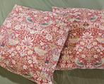 Set van 2 kussens William Morris Art Nouveau GESTOFFEERD