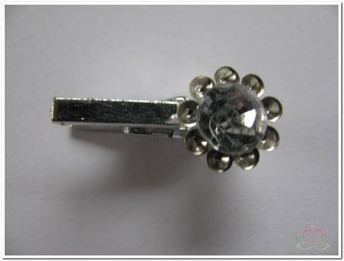 Flowerclip Metal Strassbloem knijpertjes 24 stuks, Huis en Inrichting, Woonaccessoires | Kunstplanten en Kunstbloemen, Nieuw, Ophalen of Verzenden